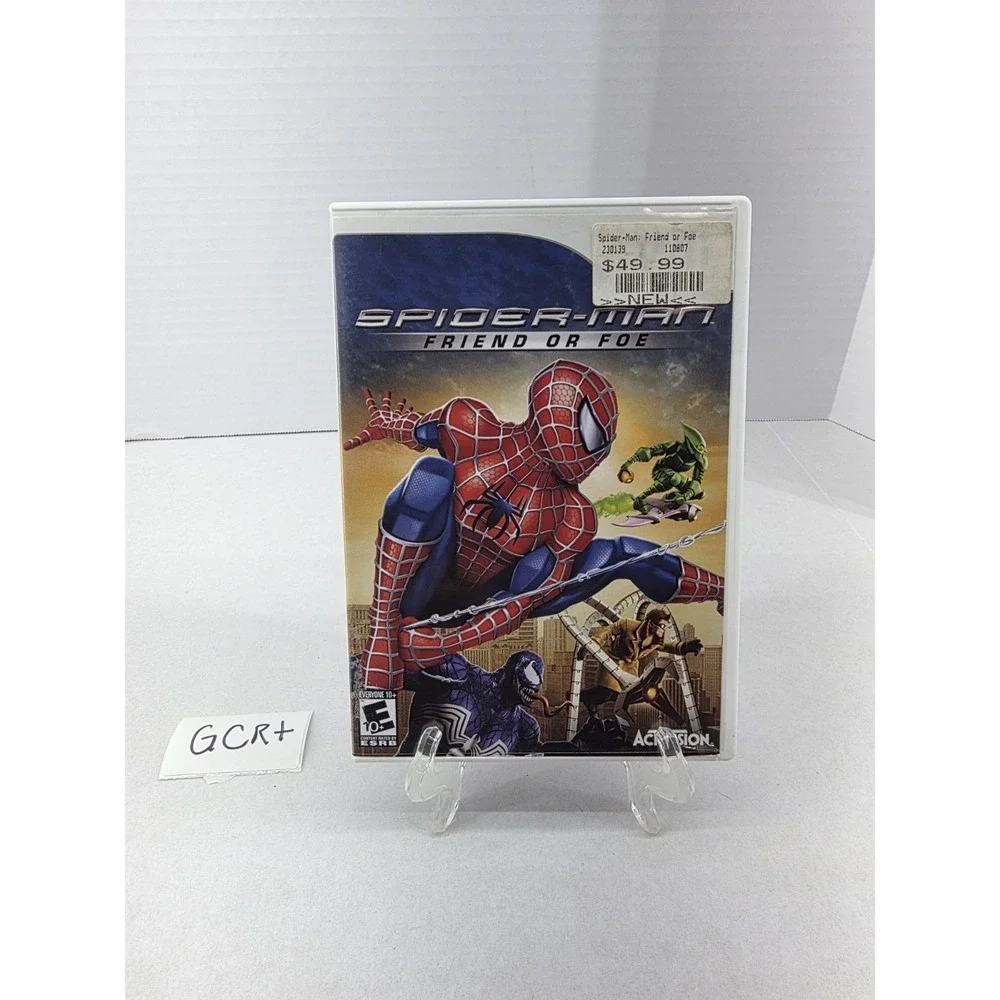 Spider-Man: Friend or Foe Wii Video Game Action Adventure Co-Op